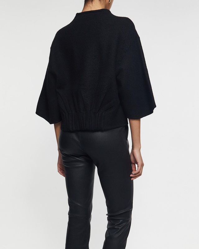 Dagmar Cardigan Short Wool Black S