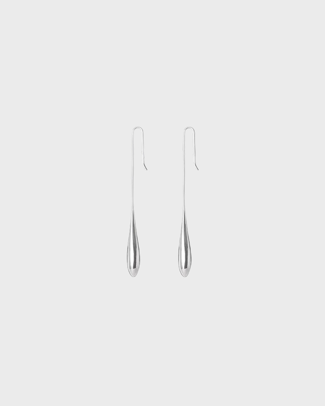 LIÉ STUDIO Earrings The Evelyn Silver ONESIZE