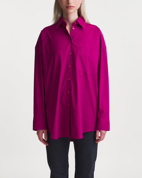 Shirt Button Up Pink 2