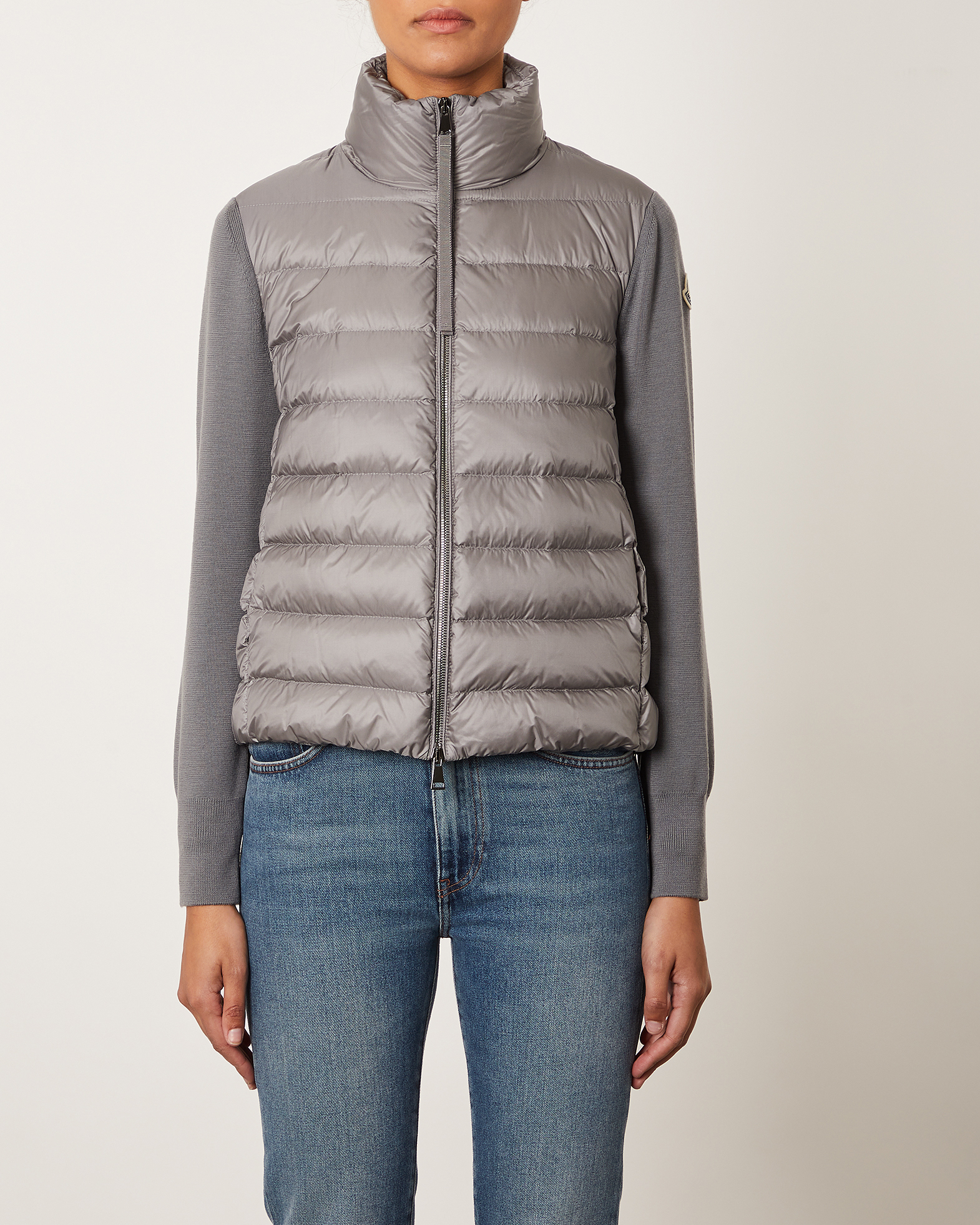 moncler jacket womens grey
