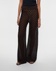Malina Byxor Alissa Knitted Chocolate L