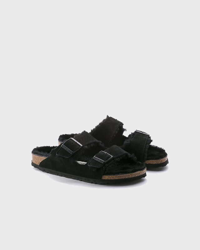 Birkenstock Sandal Arzona Fur Black EUR 38