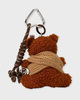Sticky Bestie Bag Charm Teddy Brown ONESIZE
