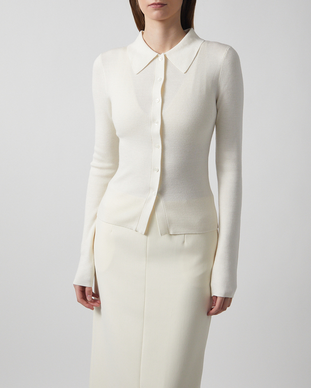 Almada Label Koffta Lili Rib Cashmere Creme L