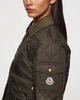 Moncler Jacka Chitre Diamond-Quilted Padded Oliv MONCLER 2 (M)