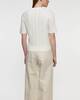 Filippa K T-shirt Braid Knit Pearl XL