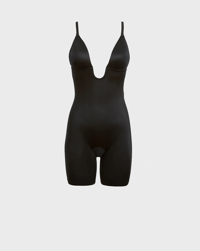 Spanx Bodysuit 10157R Plunge Black XS