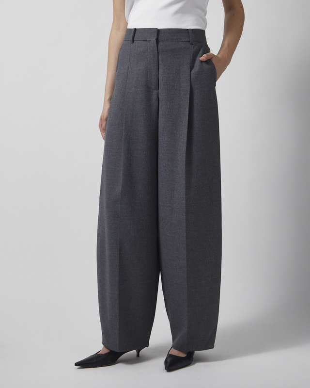By Malene Birger Bukser POVILANNA Grey Melange 34