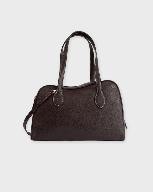 ATP Atelier Bag Noale Walnut Contrast Stitch Valnöt ONESIZE