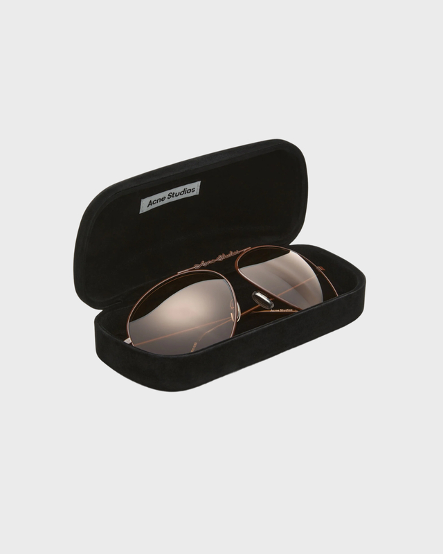 Acne Studios Solglasögon Square-Frame Brown ONESIZE