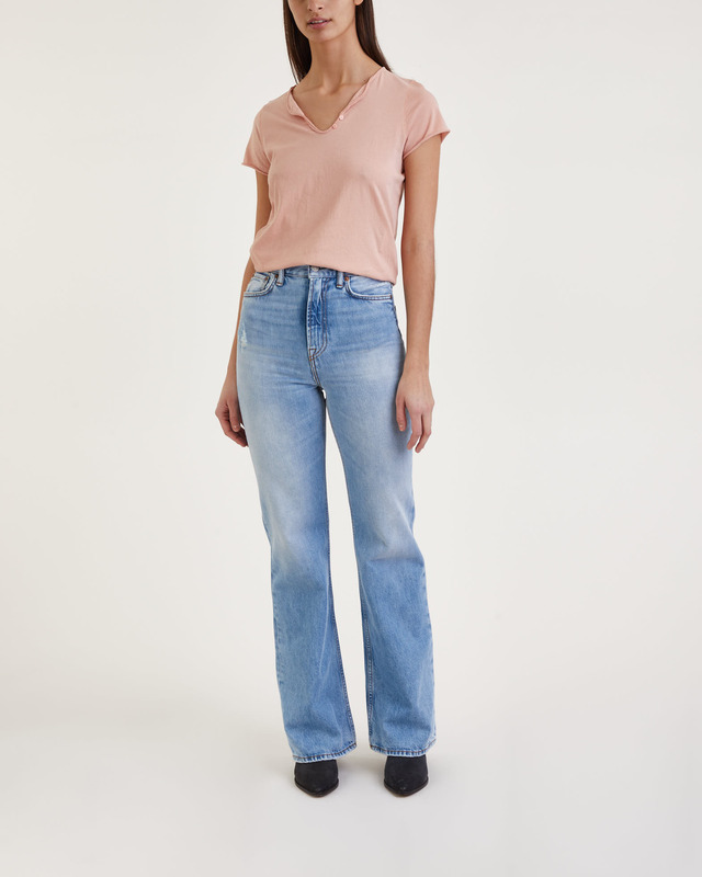 Zadig&Voltaire T-Shirt Tunisien MC Guitare Puder L