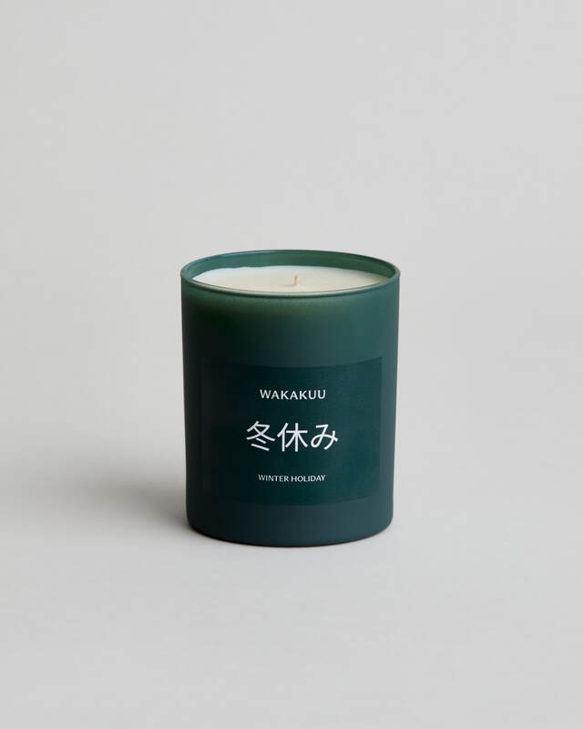 Wakakuu Candle White Christmas  Grön ONESIZE