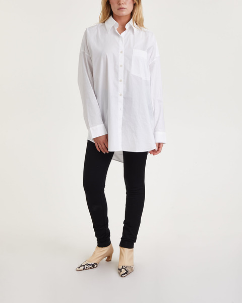 Shirt Oversized Long Sleeve White 1