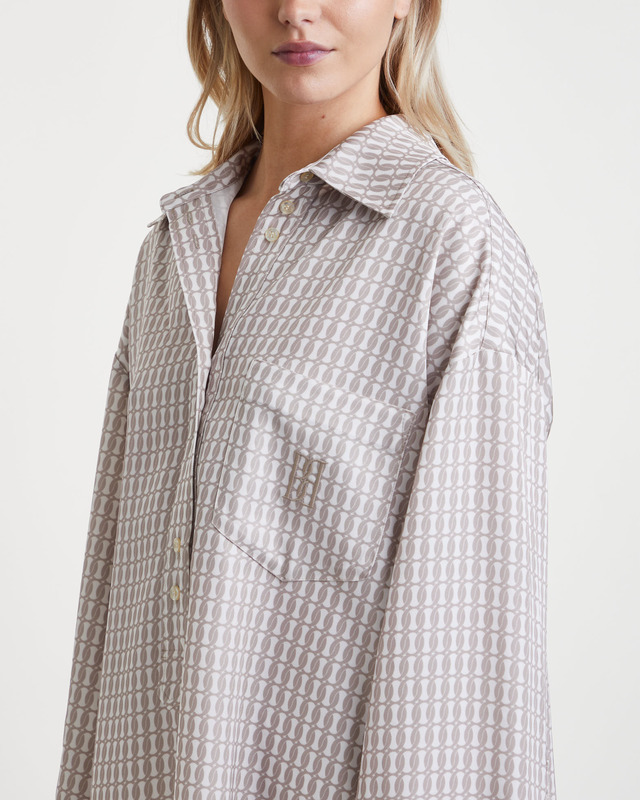 By Malene Birger Skjorta Maye Offwhite 38