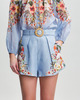 Zimmermann Shorts Lexi Tuck  Blå 1 (S-M)