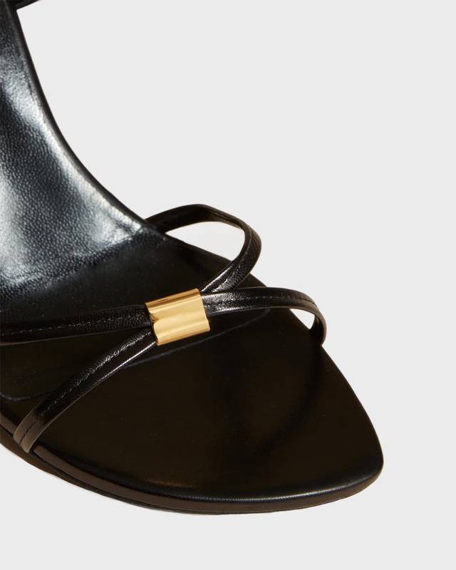 Khaite Seneca Sandal Svart EUR 38