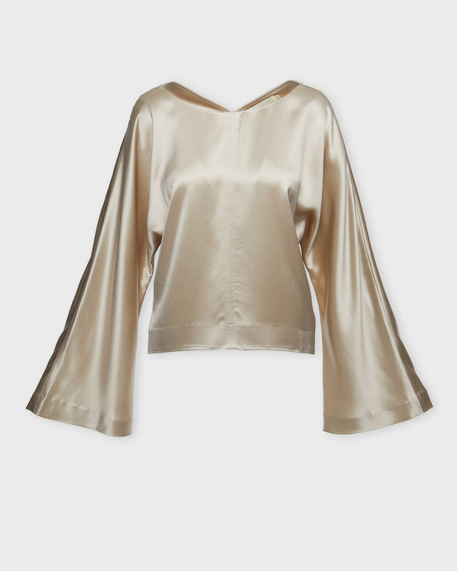 Wakakuu Icons Blouse Palermo Satin Beige S