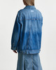 Ganni Jacka Tint Denim Oversized  Light denim XS-S