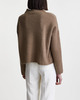 Filippa K Sweater Mika Yak Funnelneck Taupe S