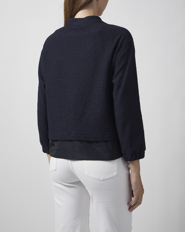Moncler Cardigan Zip Up Navy M