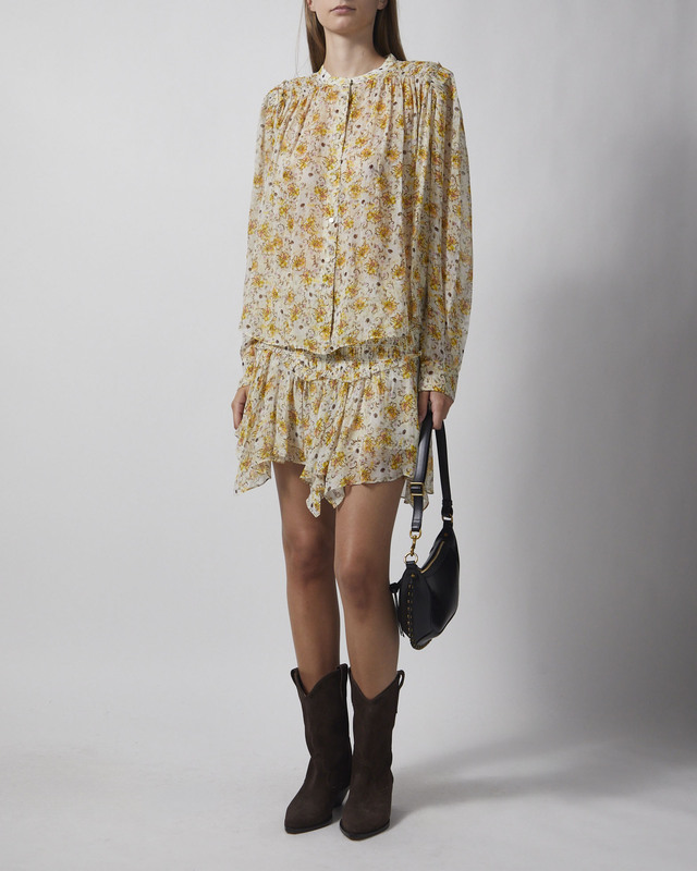 Isabel Marant Étoile Blouse Florine Light Yellow FR 42 (EUR 40)