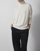 Wakakuu Icons Sweater Cashmere Wool Turtleneck Pearl XS