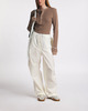Acne Studios Byxor Relaxed Fit Drawstring Vit 32