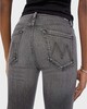 Mother Denim Jeans The Kick It Grey Wash 25