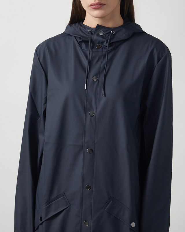 Rains Jacket Long W3 Navy S