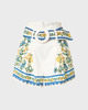 FARM Rio Shorts Emily Floral Tapestry Offwhite 25