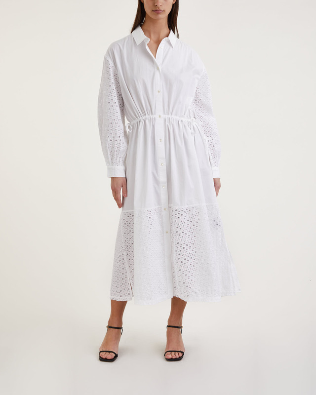 Skall Studio Klänning Ava Shirt Vit 34