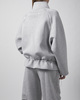 ROTATE  Jacket Scuba Half Zip Grey Melange M