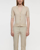 JOSEPH Kofta Superfine Cotton Silk Beige S