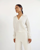Almada Label  Tröja Kaia V-Neck Cashmere Creme XS