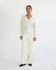 Almada Label  Tröja Kaia V-Neck Cashmere Creme XS