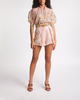Zimmermann Blus Waverly Short Sleeve Rosa 1 (S-M)
