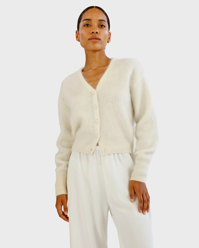 Almada Label  Cashmere Kofta Esme Creme M