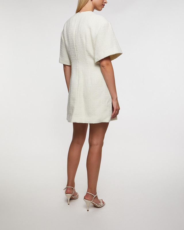 Malina Dress Rayna Boucle Mini Vanilla S