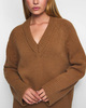Wakakuu Icons Tröja Glenco Wool Cashmere Camel XS