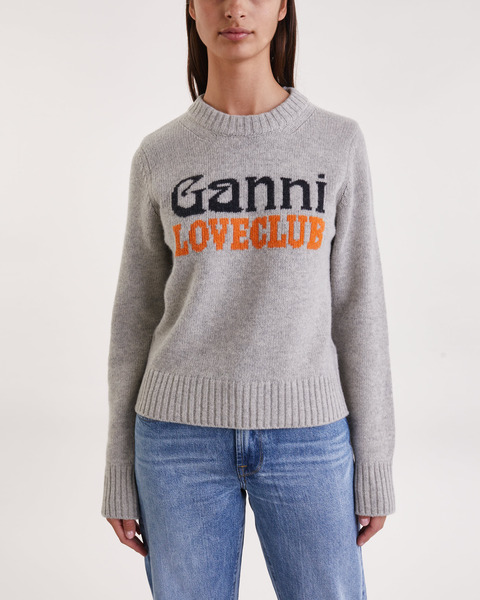 Sweater Graphic Logo  Grå 1