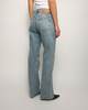 7 For All Mankind TESS TROUSER Serenade Raw Cut Ljusblå 25