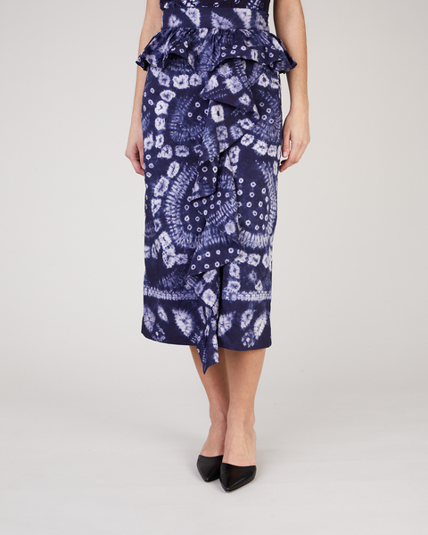 Opal Skirt Indigo 1