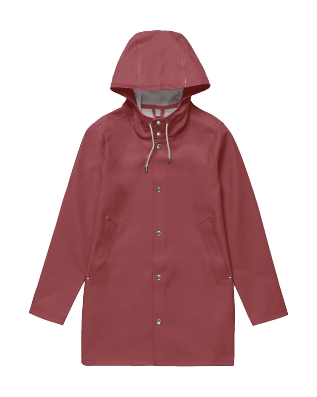 Stutterheim Regnrock Stockholm  Vinröd XXL