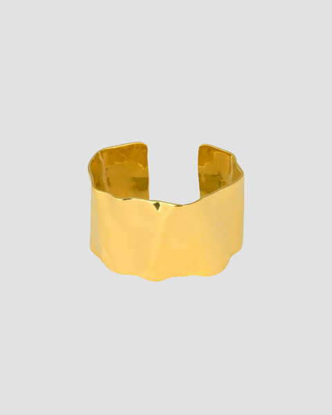 Armband Hammered Cuff Gold ONESIZE 1