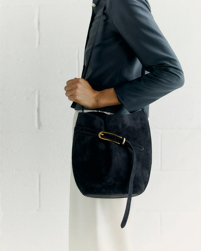 Liffner Bag Belted Bucket Black ONESIZE