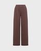 Moncler Sweatpants Logo Cotton Blend Track Brown XS