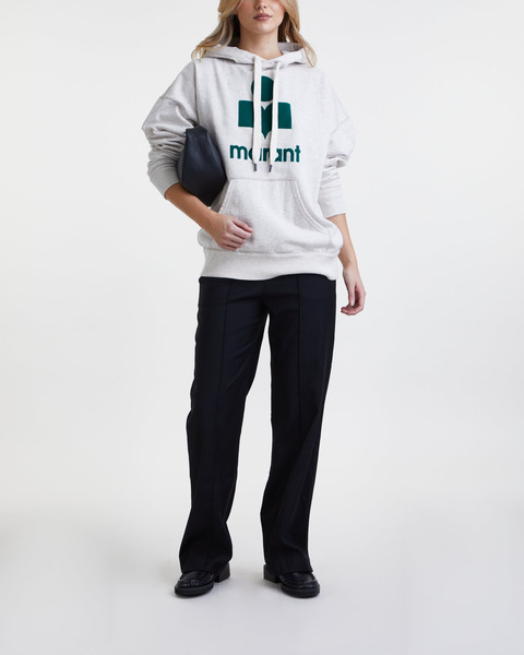 Sweatshirt Mansel Offwhite/blå 1