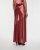 Vince Skirt Satin Maxi Wood L
