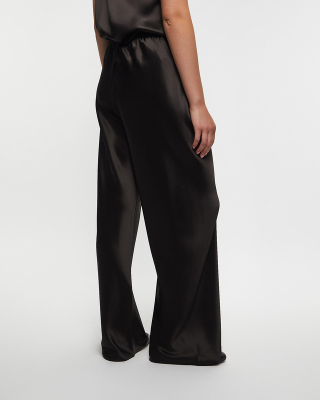 Almada Label  Trousers Bias Satin Pants Chocolate XS