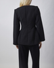 Malina Topp Ninni Cut-Out Shoulder Hourglass Black 36